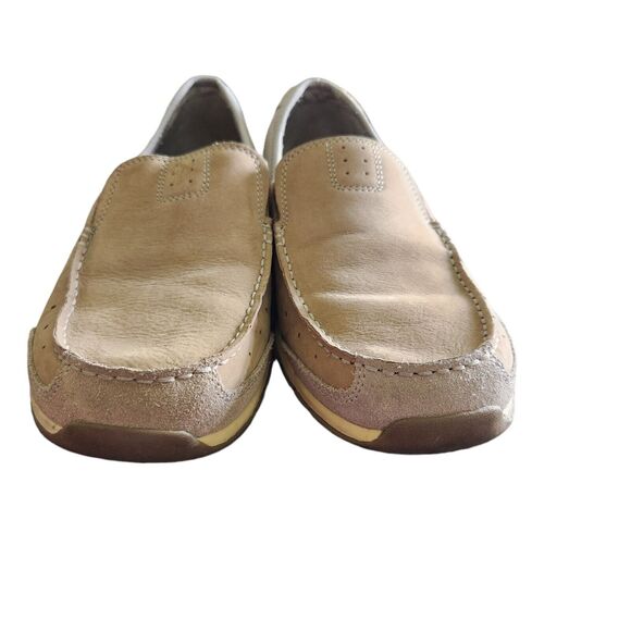 Clarks Armada Spanish Suede‎ Nubuck Tan Loafer Men's Size 8M - Picture 3 of 6